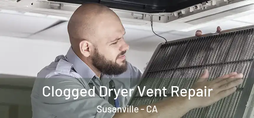  Clogged Dryer Vent Repair Susanville - CA